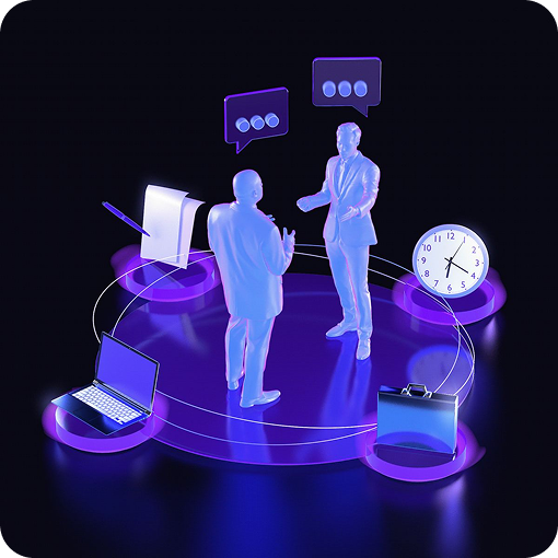 Partner Steps Illustration